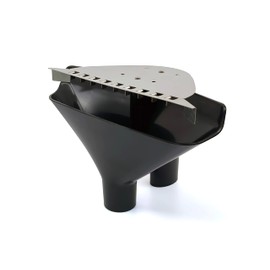 Popeeze PRO popcorn ceiling scraper tool with NEW METAL BLADE - Shop Vacuum attachment for removal and repair of acoustic texture ceiling - Remover of ceiling texture without bag or mess