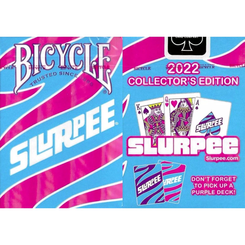 Bicycle 7 -Eleven Slurpee Playing Cards 2 Deck Set –
