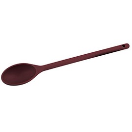 Winco 15" High-Heat Nylon Cooking Spoon For Temperatures up to 400°F, Red