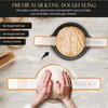 Banneton Bread Proofing Basket Set Sourdough Starter Kit 9"Round 10"Oval