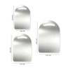 Stainless Steel Kitchen Prep Board Set, Arch-Shaped Metal Cutting Board