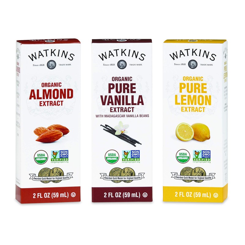 Watkins Pure Almond Extract, 4 Fl Oz (Pack of 3)
