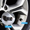 Tire Valve Stem Cap Cover for Toyota TRD Sequoia Tundra