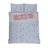Rapport Home Be Pretty Duvet Cover Set, Polycotton, Blue, Single