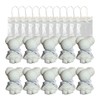 Fi's+7 White Bear Towel, Set of 10, Petite Gift, Pack