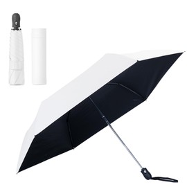 Parasol, 100% UV Protection, Thermal Blocking, Folding Umbrella, One-touch Automatic Opening/Closing, Folding Parasol, Ultra Lightweight, Compact UV Shield, Heatstroke Protection, Sunscreen, Protects