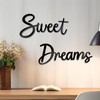 Sinseike Sweet Dreams - Letrero de metal decorativo para pared