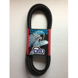 D&D PowerDrive 3VX265 V Belt, Rubber, 3/8" x 26.5" OC
