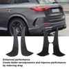 1 Pair Rear Bumper Spoiler Air Vent Cover Left Right
