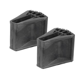 Pack of 2 Ladder Rubber Feet Replacement Feet for Ladders Non-Slip Rubber Feet for Ladders Easy to Assemble Non-Slip and Shock Absorbing Provides Optimal Protection and Stability for Your Ladder