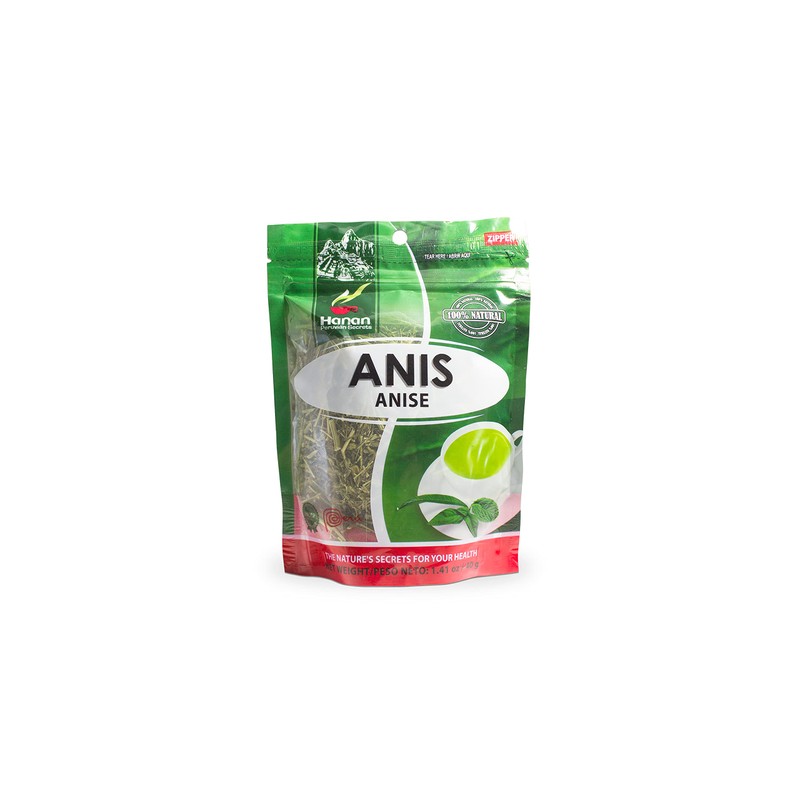 Hanan Peruvian Secrets Anis Herbal Tea | 100% Natural Anise