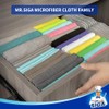 MR.SIGA Paños de Limpieza de Microfibra, Toallas de Microfibra Multiusos,
