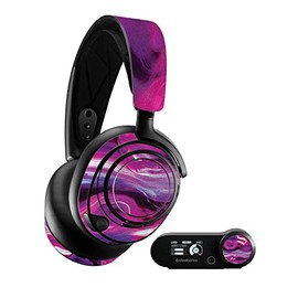 MightySkins Glossy Glitter Skin Compatible with SteelSeries Arctis Nova Pro - Pink Melt | Protective, Durable High-Gloss Glitter Finish | Easy to Apply, Remove, and Change Styles | Made in The USA