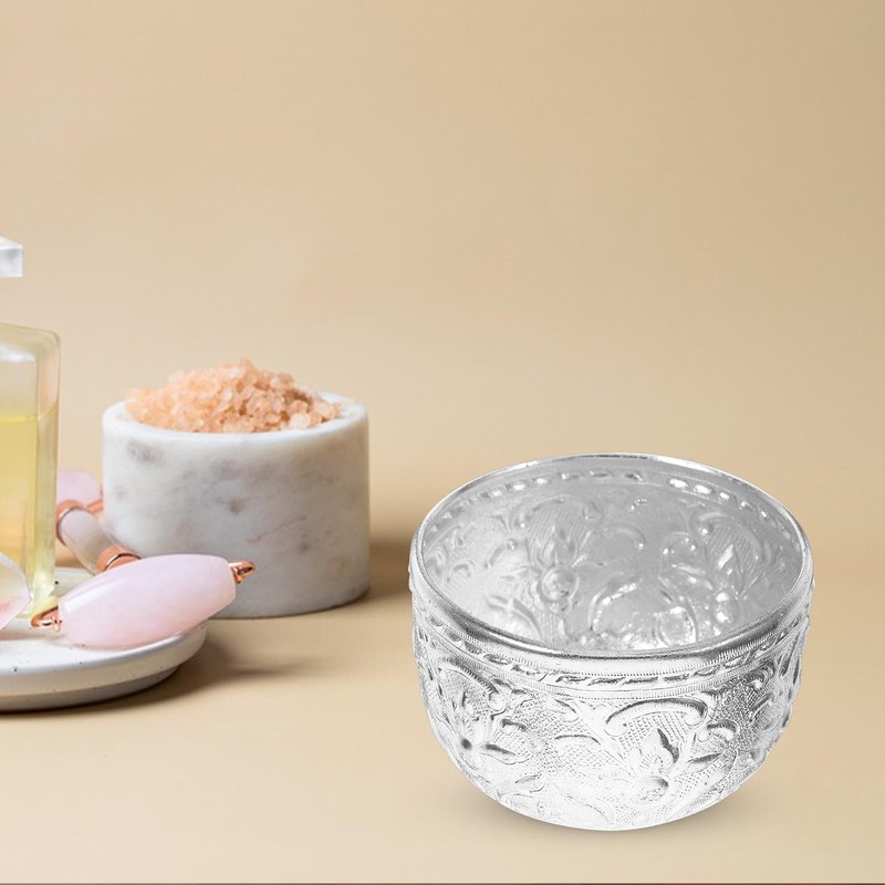 IMIKEYA Thai Bowl Incense Bowl Retro Aluminium Bowl Incense Bowl