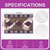 Boho Washable Fabric Decoration Table Mats Placemats Set of 4
