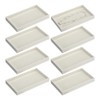 Snblzhef 8 Pcs Stackable Jewelry Tray Jewelry Organizer Tray Empty