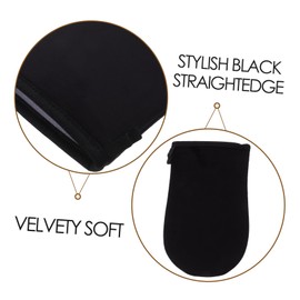 Mikinona Self Tanner Remover Glove Tanning Mitt Flocked Material for Even Lotion Spread Tan Application