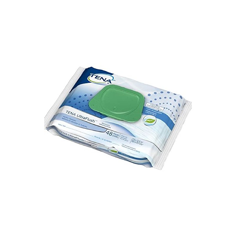 Tena Flushable Washcloths - 45 EA/PK