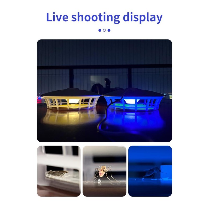 Flea Capture Trap Light Bulbs with 5 Sticky Pads Flea