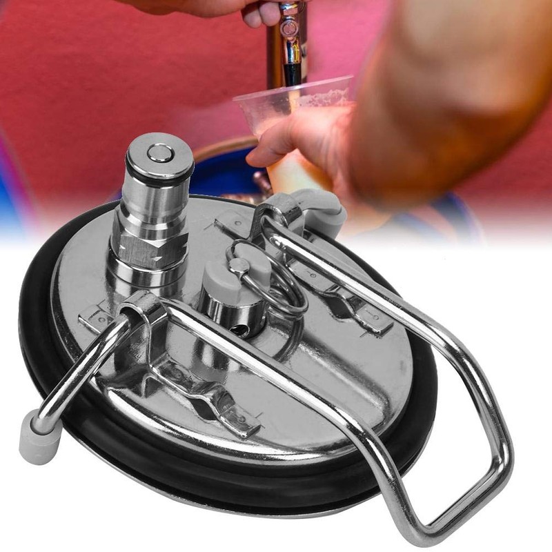 Carbonation Keg Lid Homebrew Replacement Fit for Kegs Kit with