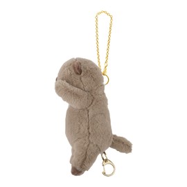 Livheart 97123-33 By the Scruff of the Neck Otter Reel, Total Length: Approx. 5.9 inches (15 cm), Holds Small Items, Cute