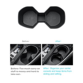 CDEFG Compatible with Toyota C-HR CHR 2024 2025 Facelift Centre Console Drink Holder Car Cup Holder Water Cup Holder Bottle Holder CHR Hybrid 2025 Accessories