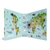 HERMA Lever Arch File Kindergarten Animals with World Map Motif,