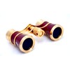 Finissimo Optics 3x25 Traditional Burgundy Opera Glasses / Theater Binoculars