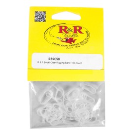 R & R Rigging Bands - 50 Pack - Small - Clear