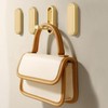 KEEYOYOBE 2PC Foldable Wall Hooks - Gold Coat Hooks for