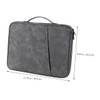 TEHAUX Laptop Sleeve Case for Tablets Water-resistant Scratch-resistant Multi-function Carrying