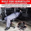 Powerbuilt 3-in-1 Under Dash Creeper, Knee Pad, Roll Laying Down