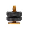 Camera Hot Shoe Mount, 1-Piece Metal Flash Hot Shoe Mount