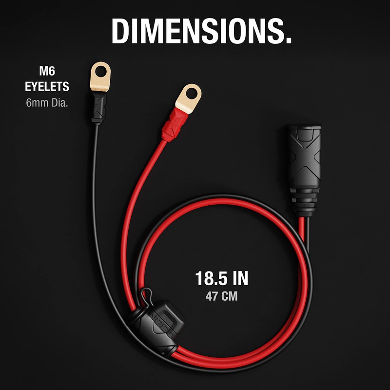 NOCO GC002 X-Connect M6 Eyelet Terminal Accessory Genius Smart Battery