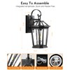 VIANIS Dusk to Dawn Outdoor Wall Lighting, Exterior Light Fixture
