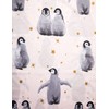 Rapport Home Starry Penguins Pink Duvet Cover Set Single