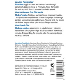 Excelsior Coconut Oil Hair Mask Packette .10 oz. (Pack of 4)