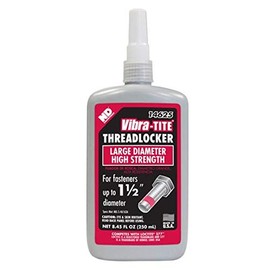 Vibra-TITE - 14625 146 Permanent Large Diameter High Strength Anaerobic Threadlocker, 250 ml Bottle, Red