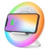 Swarmir Bluetooth Speaker with Lights, Wireless Charging Speaker, Best Birthday
