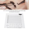20x20cm Eyelash Extension Plastic Tray Clear Scale Transparency Eyelash Extension