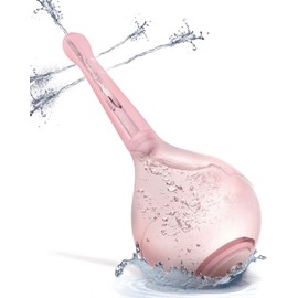 Po Shower Irrigator for Intestinal Rinse • Intimate Shower for Shower and Vaginal Shower • Anti-Return and Transparent • Well-being and Relaxation with Intestinal Rinse (Anti-Return 150 ml)