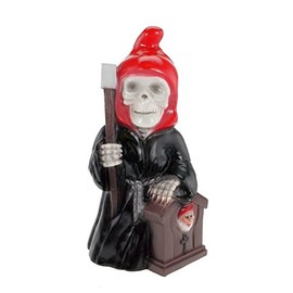 Grim Reaper Dwarf, 34 cm, garden gnome, plastic