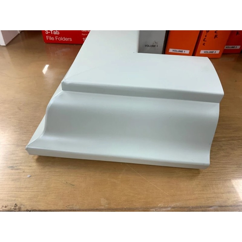 Quality Aluminum 5" 90 Degree Outside Corner Gutter Mitre Herringbone