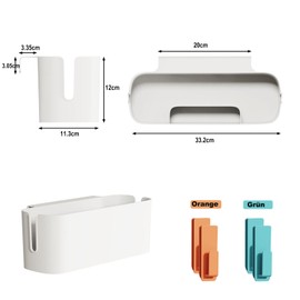 Bed Shelf for Hanging, Pack of 2 Bed Organiser for Hanging, Bed Organiser, Bedside Table, Bed Shelf, Bed Bag Boxes with 2 Removable Hooks, Hanging Bed Organiser Storage Basket, for Office