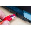 BIGtec Hirose TM21 RJ45 Connectors Network Connector 25 Pieces Red