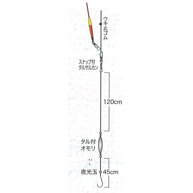 Morigen H-708 Rakuchin Hottke Float Fishing (No. 5)