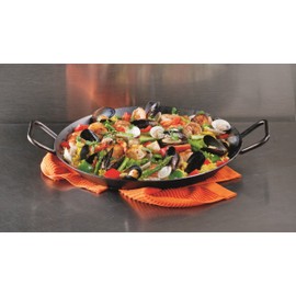 Lodge Carbon Steel Skillet, Pre-Seasoned, 15-inch,Black