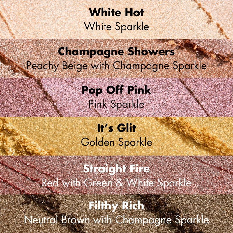 Sombra individual efl Fine as Fleck Glitter Eyeshadow