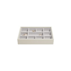 Stackers Oatmeal Jewellery Box Trinkets Layer