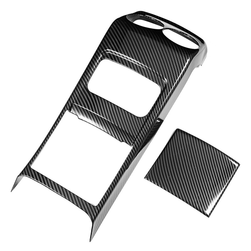 2Pcs Rear Air Conditioning Vent Cover Back Outlet Decorative Frame
